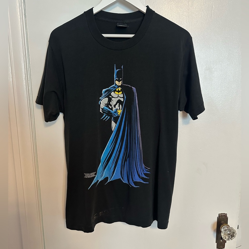 Vintage Batman graphic tee, 1980s